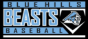 Blue Hills Beasts Baseball Team Logo