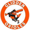 Glidden Orioles Baseball Team Logo