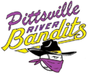 Pittsville Rive Bandits Baseball Team Logo