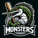 Rhinelander River Monsters Baseball Team Logo