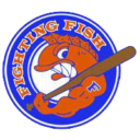 River Falls Fighting Fish Baseball Team Logo