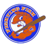 River Falls Fighting Fish Baseball Team Logo