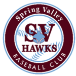 Spring Valley Hawks Baseball Team Logo