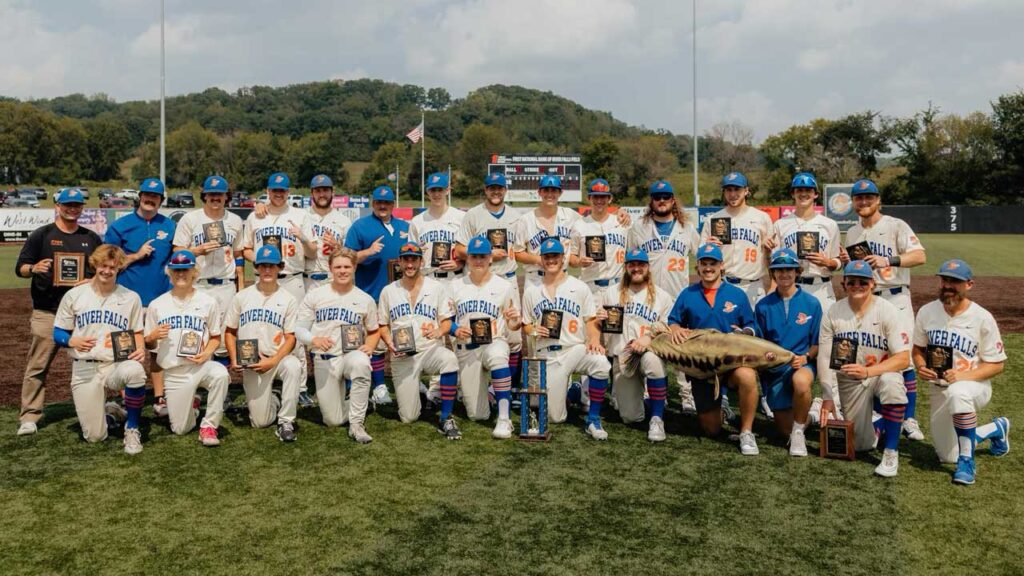 River Falls Fighting Fish Baseball Wisconsin Baseball Association (WBA) 2024 Division A Champions